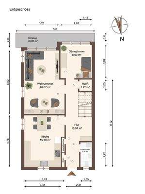 Grundriss Erdgeschoss