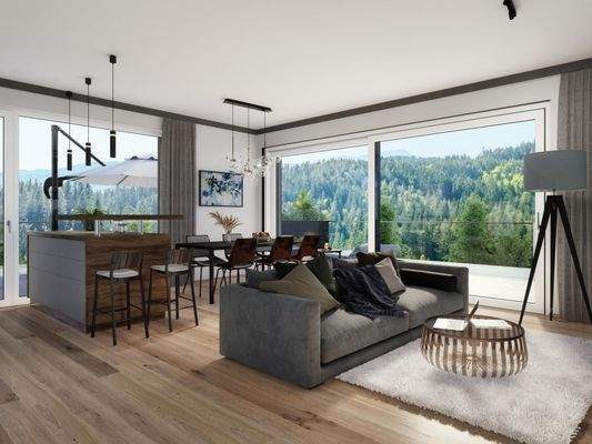 Wohnzimmer Penthouse  Beispielfoto