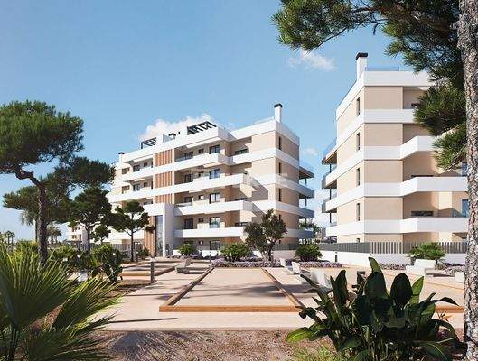 Apartments with Spacious Terraces and Pools in Santa Rosalía
