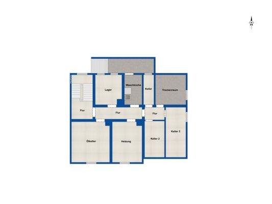 Grundriss Kellergeschoss