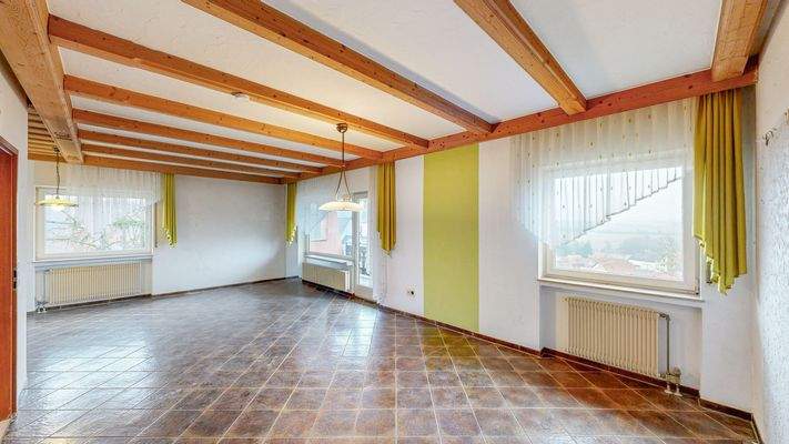 Wohnzimmer Perpsektivwechsel