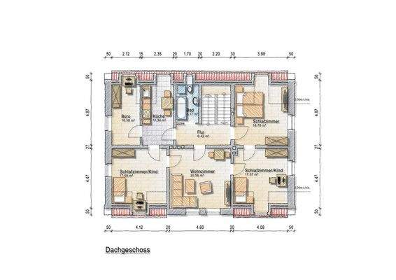 Großzügige 5-Zimmer-DG-Wohnung