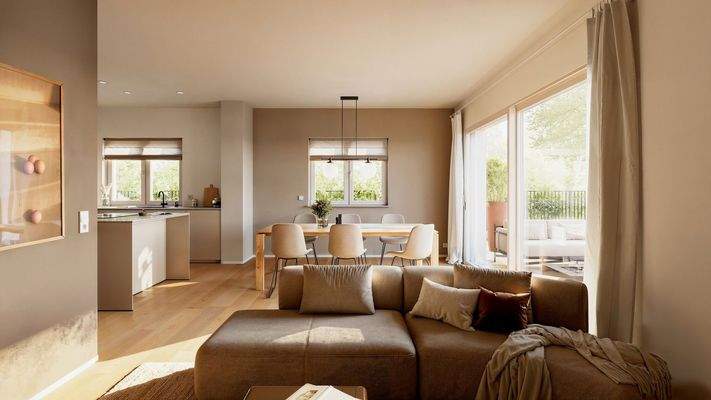 Wohn- Essbereich Haus 2