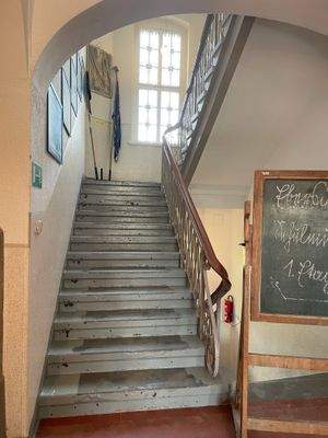 Treppenlauf zum 1. OG