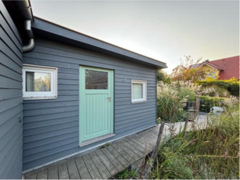 voll ausgestattete Sauna mit Bad und Ruheraum