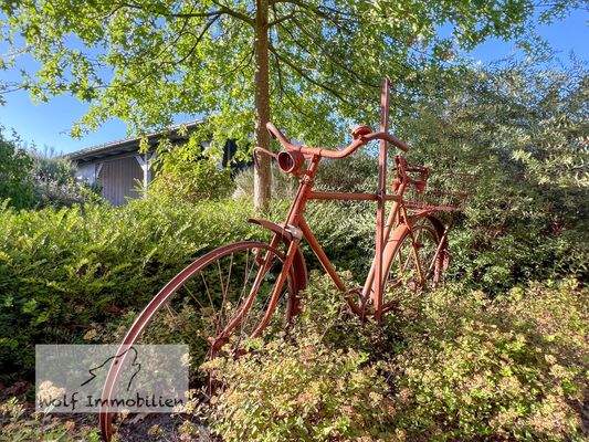 Originelle Gartenobjekte