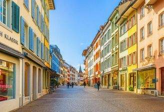 Charmante Altstadt von Liestal  Fussgängerzone mit historischem Flair!