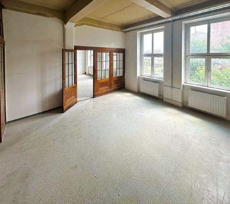 Innenansicht vor Ausbau