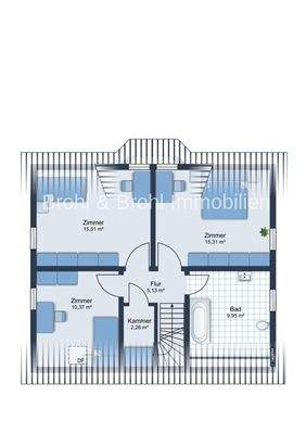 Grundriss Obergeschoss