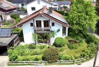 Blick zum Haus