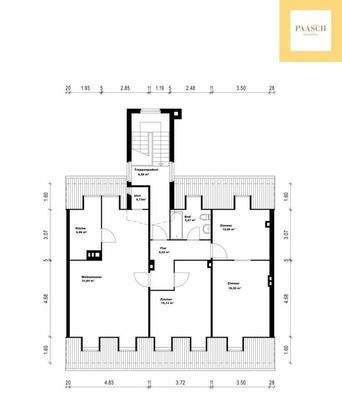 Grundriss 2. Obergeschoss