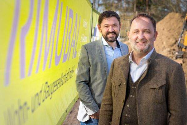 Geschäftsführer Mario Baldinu und Alexander Rimmer