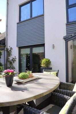 modernisierte Fassade