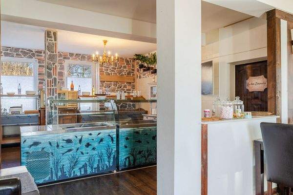 Kühltresen im Restaurant