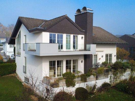 Rückansicht des Hauses