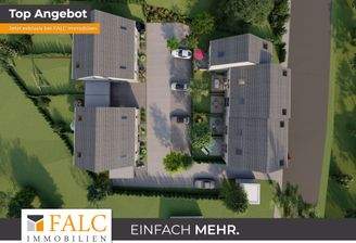 Beispielhafte Reihenhausbebeauung