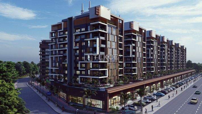 Flats in a Complex with Rich On-Site Facilities in Mersin