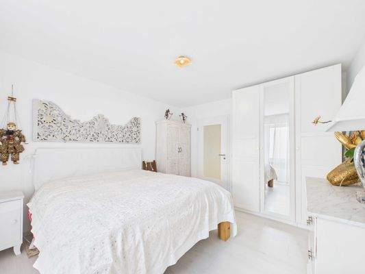 Schlafzimmer Richtung Schrank