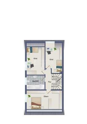 Grundriss 1. Obergeschoss