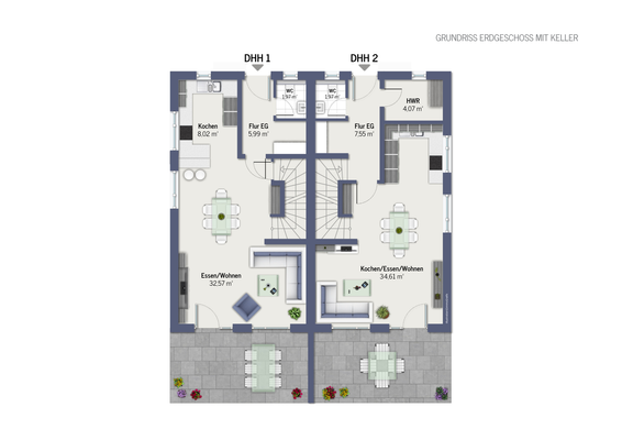 Grundriss Erdgeschoss