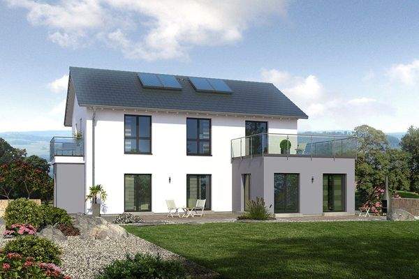 Modernes Zweifamilienhaus