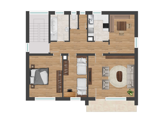 Grundriss - Obergeschoss