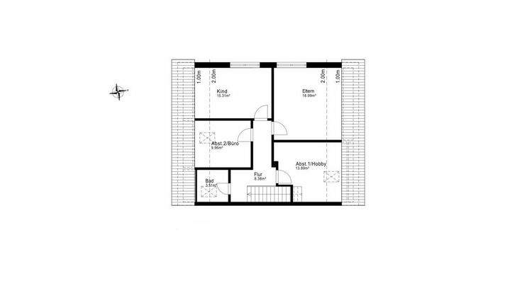 Grundriss Dachgeschoss