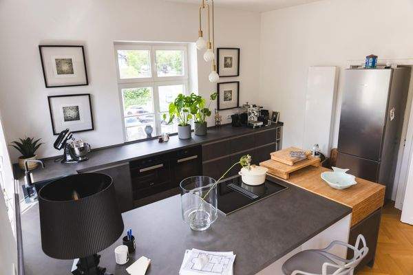 Küche im Obergeschoss