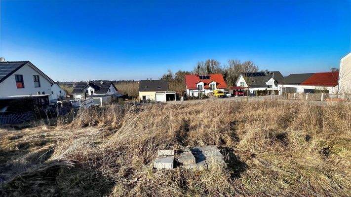 Grundstück von Süden