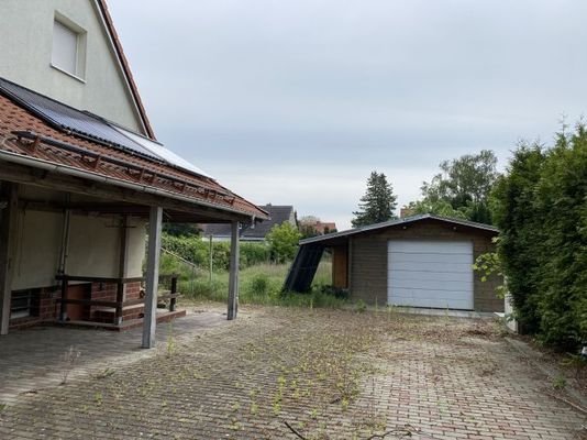 Richtung Garage