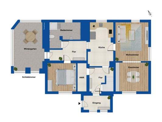 Grundriss Erdgeschoss