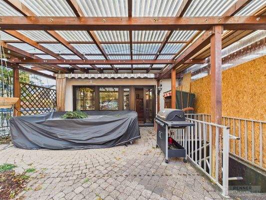 Überdachte Terrasse 