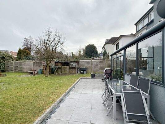 Garten Terrasse Wintergarten