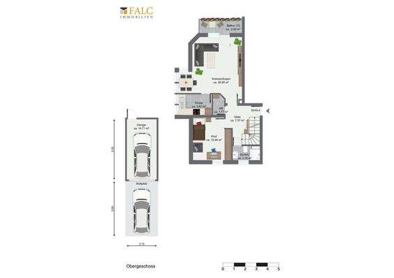 Grundriss 1. Etage 