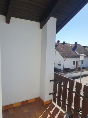 ideal überdacht vom Haus