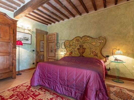 Exklusives toskanisches Landhaus mit Panoramablick auf die Türme von San Gimignano