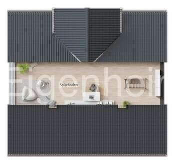 Variante ausgebauter Spitzbode