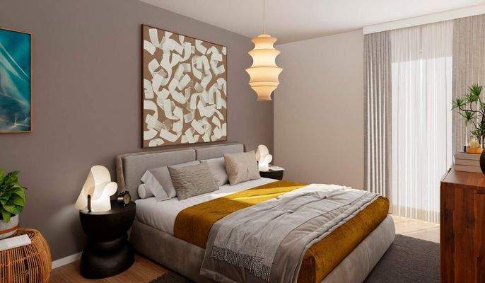 Erholen Sie sich in Ihrem komfortablen Schlafzimme