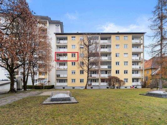 Schöne 3 Zi Stadtwohnung 80m² mit Loggia plus Abstellplatz und Tiefgarage - Khevenhüllerstraße