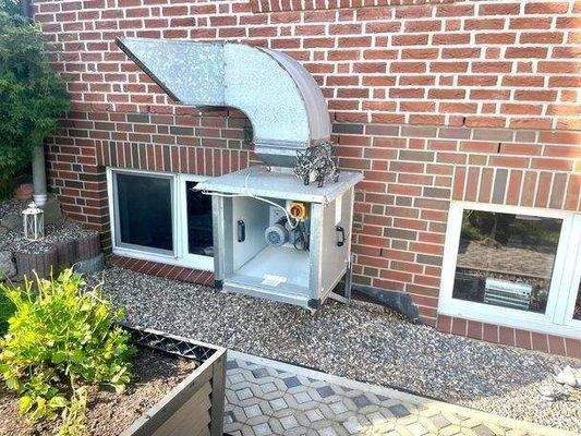 Lüftungsanlage für Küche UG