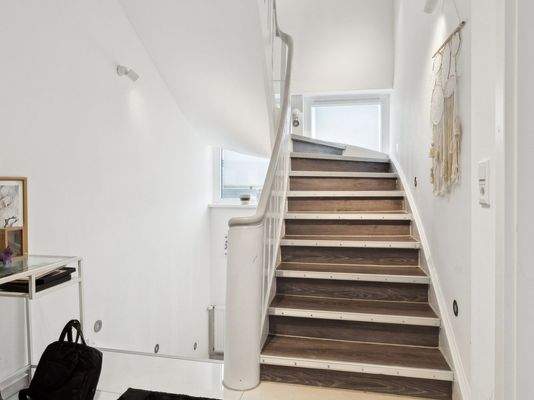 Treppe ins Dachgeschoss