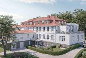 3D-Aussenansicht Haus-Rückseite