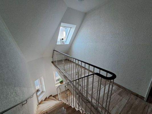 Gepflegtes Treppenhaus