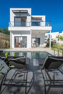 Sea View Villas Within Walking Distance to the Beach in Bodrum