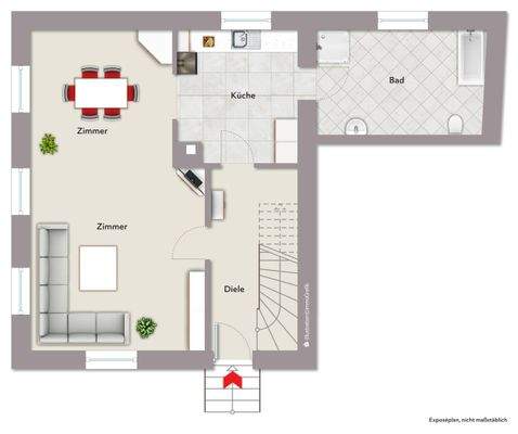 Grundriss Erdgeschoss