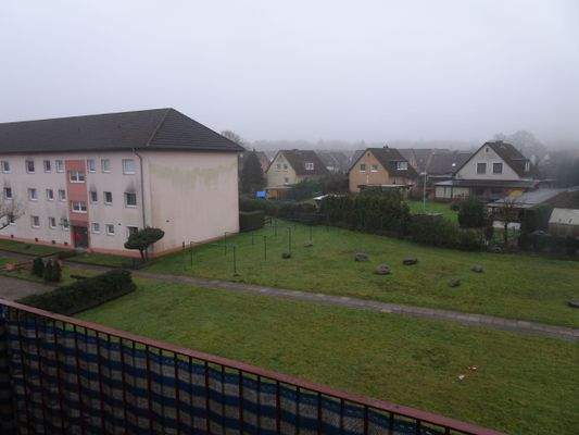 Blick vom Balkon
