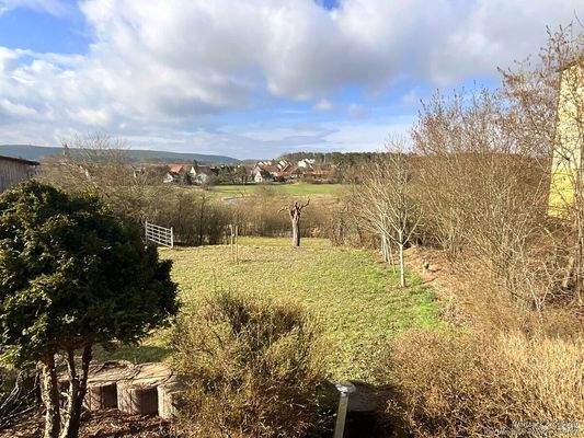 Blick von der Terrasse