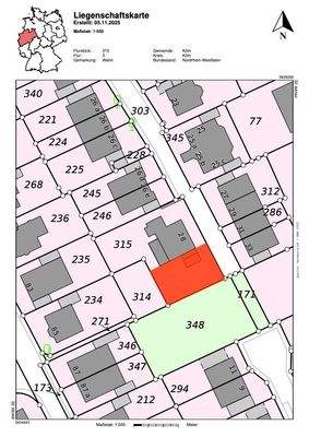 Auszug Liegenschaftskataster
