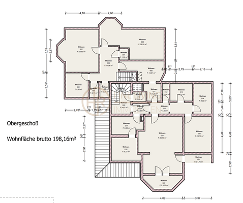 Grundriss Obergeschoss