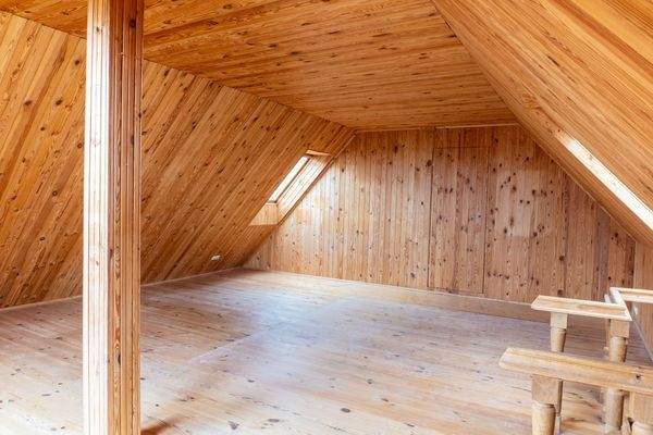 Ausgebauter Dachboden